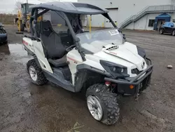 Salvage motorcycles for sale at Montreal Est, QC auction: 2015 Can-Am Commander 800R XT