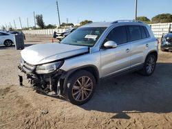 Salvage cars for sale at Miami, FL auction: 2013 Volkswagen Tiguan S