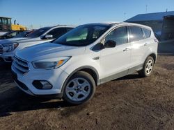 Ford salvage cars for sale: 2017 Ford Escape SE