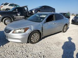 Salvage cars for sale at Temple, TX auction: 2011 Honda Accord LX