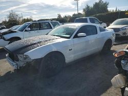 Salvage cars for sale from Copart San Martin, CA: 2011 Ford Mustang