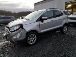 Salvage cars for sale at Windsor, NJ auction: 2019 Ford Ecosport SE