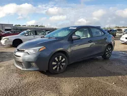 Salvage cars for sale from Copart Harleyville, SC: 2016 Toyota Corolla L