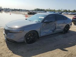 Salvage cars for sale at Houston, TX auction: 2024 Honda Accord Hybrid SPORT-L