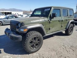 Salvage cars for sale at Sun Valley, CA auction: 2021 Jeep Wrangler Unlimited Sport