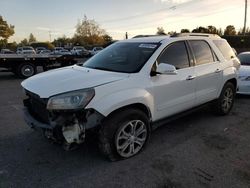 Salvage cars for sale at San Martin, CA auction: 2013 GMC Acadia SLT-1