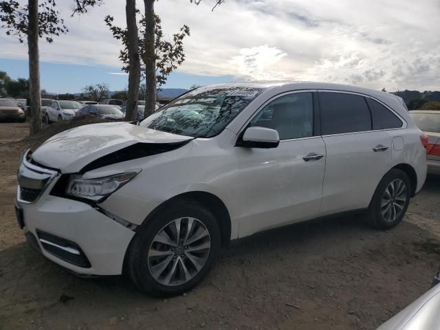 2016 Acura MDX Technology