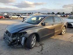 Salvage cars for sale at Sikeston, MO auction: 2016 Ford Fusion SE