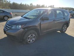 Salvage cars for sale at Windham, ME auction: 2013 Honda CR-V LX