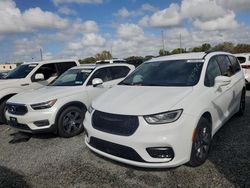 Salvage cars for sale at Riverview, FL auction: 2021 Chrysler Pacifica Touring L