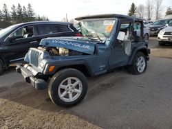 Salvage vehicles for parts for sale at auction: 1999 Jeep Wrangler / TJ SE