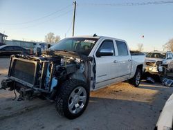 Salvage cars for sale at Pekin, IL auction: 2015 Chevrolet Silverado K1500 LTZ