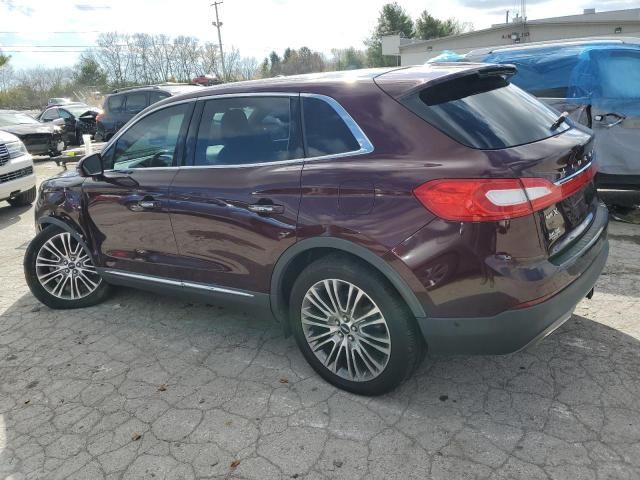 2017 Lincoln MKX Reserve