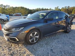 Salvage cars for sale at Houston, TX auction: 2020 Honda Civic LX