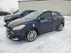 Toyota salvage cars for sale: 2009 Toyota Corolla Matrix XRS