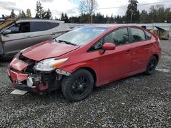 Toyota salvage cars for sale: 2015 Toyota Prius