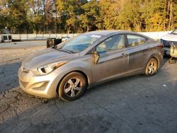 Salvage cars for sale from Copart Austell, GA: 2015 Hyundai Elantra SE