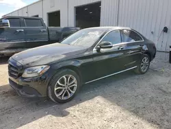 Salvage cars for sale from Copart Jacksonville, FL: 2015 Mercedes-Benz C 300 4matic