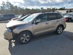 Salvage cars for sale at Windham, ME auction: 2014 Subaru Forester 2.5I Premium