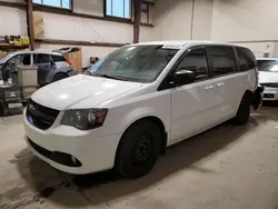 Salvage cars for sale at Nisku, AB auction: 2015 Dodge Grand Caravan SE