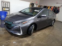 Toyota Prius salvage cars for sale: 2017 Toyota Prius Prime