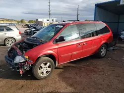 Salvage cars for sale at Colorado Springs, CO auction: 2005 Dodge Grand Caravan SXT