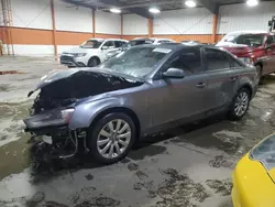 Salvage cars for sale from Copart Rocky View County, AB: 2013 Audi A4 Premium