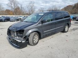 Salvage cars for sale at Ellwood City, PA auction: 2012 Chrysler Town & Country Touring