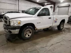 Dodge salvage cars for sale: 2008 Dodge RAM 1500 ST