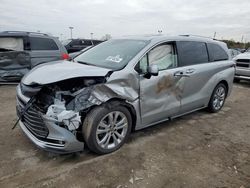 Toyota Sienna Vehiculos salvage en venta: 2022 Toyota Sienna Limited