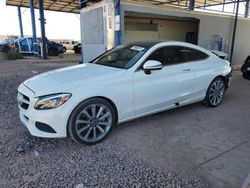 Salvage cars for sale at Phoenix, AZ auction: 2018 Mercedes-Benz C300