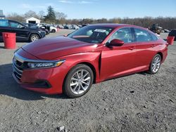 Honda Accord lx salvage cars for sale: 2021 Honda Accord LX