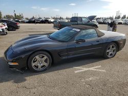 Salvage cars for sale at Rancho Cucamonga, CA auction: 1999 Chevrolet Corvette