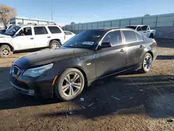 Salvage cars for sale at Albuquerque, NM auction: 2010 BMW 528 I