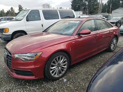 Audi a6 salvage cars for sale: 2014 Audi A6 Prestige