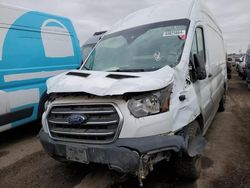 Salvage cars for sale at Brighton, CO auction: 2020 Ford Transit T-350