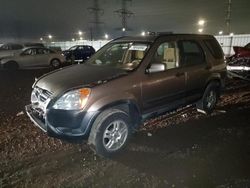 Honda cr-v ex salvage cars for sale: 2002 Honda CR-V EX