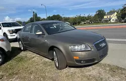 Audi salvage cars for sale: 2007 Audi A6 3.2 Quattro