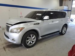 Salvage cars for sale at Sandston, VA auction: 2011 Infiniti QX56