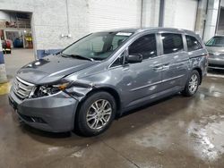 Salvage cars for sale at Ham Lake, MN auction: 2012 Honda Odyssey EXL