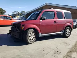 Salvage cars for sale at Hayward, CA auction: 2008 Honda Element EX