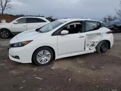 Nissan salvage cars for sale: 2022 Nissan Leaf S