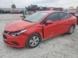 Salvage cars for sale at Cahokia Heights, IL auction: 2017 Chevrolet Cruze LS