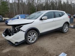 Salvage cars for sale at Cookstown, ON auction: 2018 Nissan Rogue Sport S