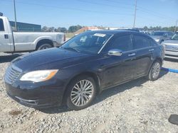 Salvage cars for sale at Tifton, GA auction: 2012 Chrysler 200 Limited