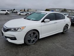 Honda Accord salvage cars for sale: 2016 Honda Accord Sport