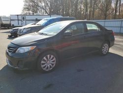 Salvage cars for sale at Glassboro, NJ auction: 2013 Toyota Corolla Base