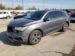 Acura salvage cars for sale: 2018 Acura MDX