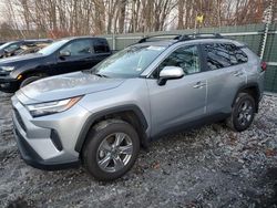 Salvage cars for sale at Candia, NH auction: 2022 Toyota Rav4 XLE