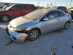 Salvage cars for sale at Haslet, TX auction: 2007 Honda Civic LX